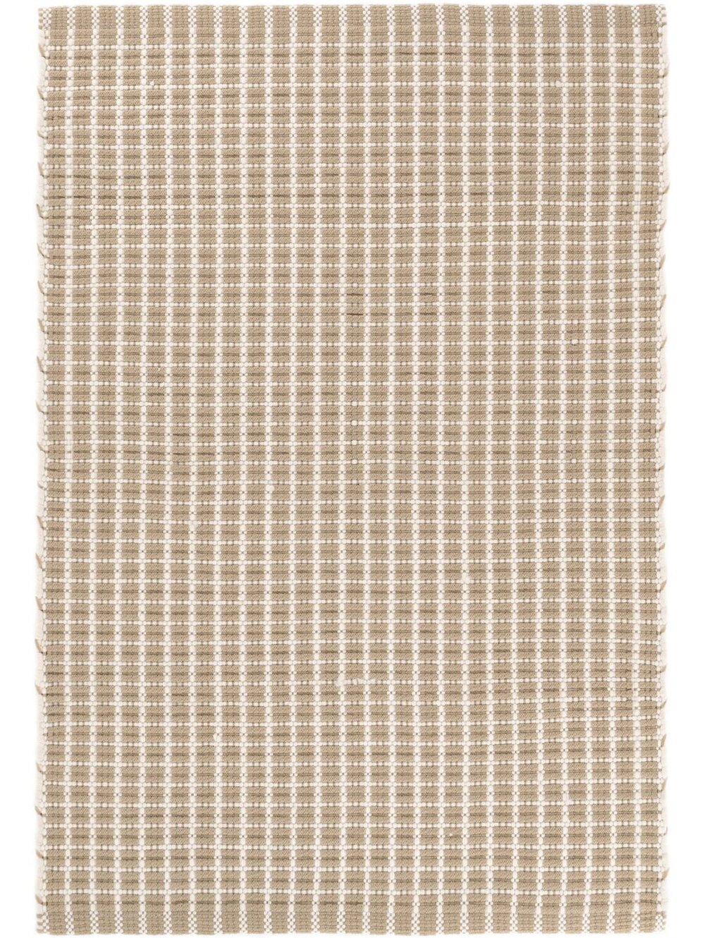 Annie Selke Gridiron Handwoven Indoor/Outdoor Rug | Wheat Rug Size 2'6"x8'